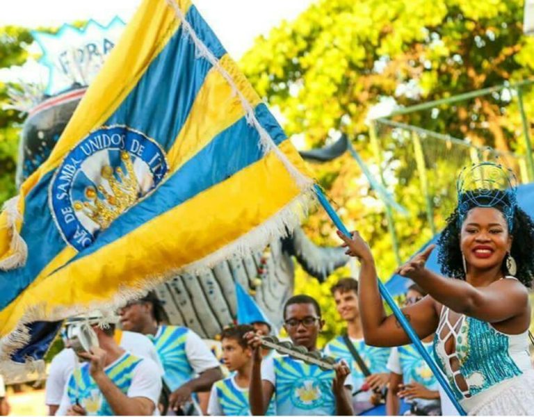 Banner - Escola de Samba Unidos de Itapuã