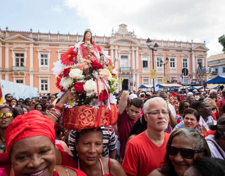 Festa para Santa Bárbara. Foto: Fábio Marconi