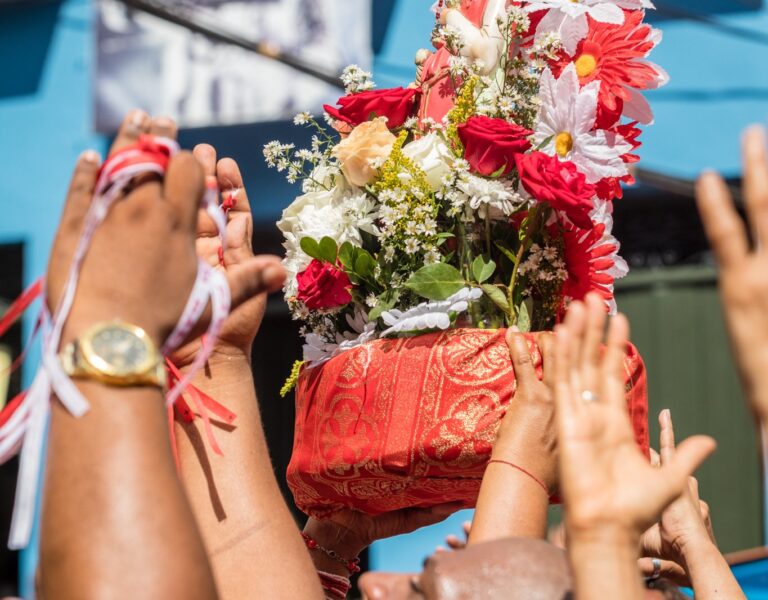 Festa para Santa Bárbara. Foto: Fábio Marconi