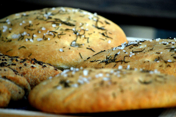Pasta em Casa focaccia Foto Assessoria