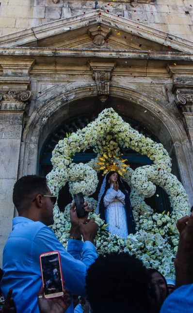 Celebração de Nossa Senhora da Conceição da Praia