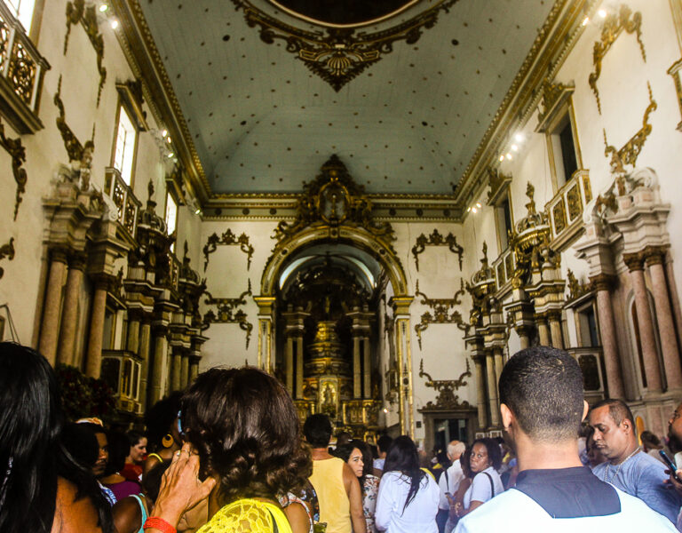 Dia de Santa Luzia. Comercio, Salvador, Bahia. Foto: Amanda Oliveira.