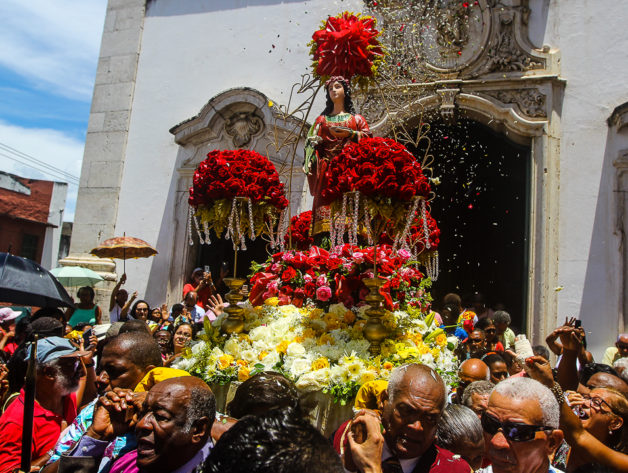 Dia de Santa Luzia. Comercio, Salvador, Bahia. Foto: Amanda Oliveira.