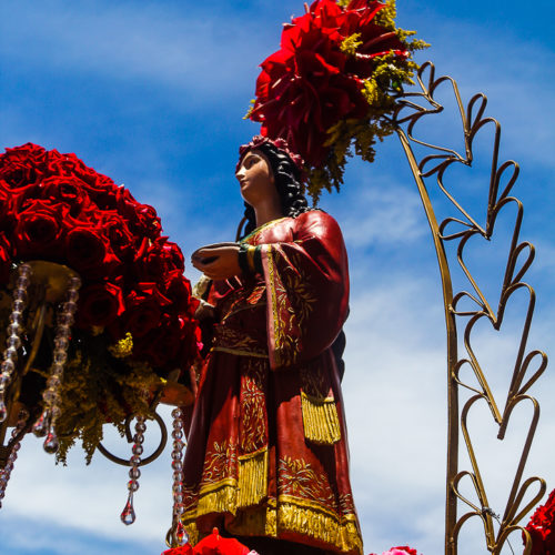 Dia de Santa Luzia. Comercio, Salvador, Bahia. Foto: Amanda Oliveira.