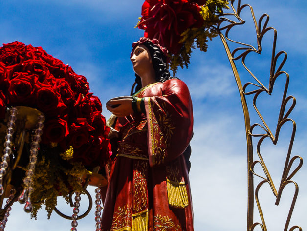 Dia de Santa Luzia. Comercio, Salvador, Bahia. Foto: Amanda Oliveira.