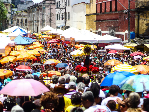 Dia de Santa Luzia. Comercio, Salvador, Bahia. Foto: Amanda Oliveira.