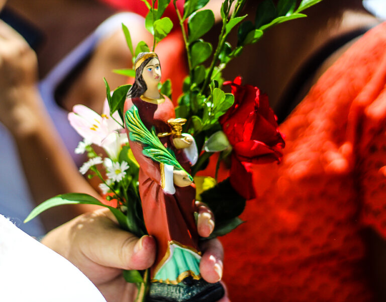 Dia de Santa Luzia. Comercio, Salvador, Bahia. Foto: Amanda Oliveira.