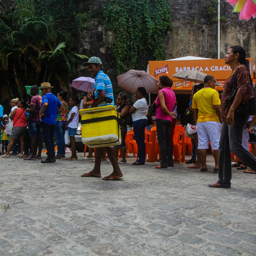 Dia de Santa Luzia. Comercio, Salvador, Bahia. Foto: Amanda Oliveira.