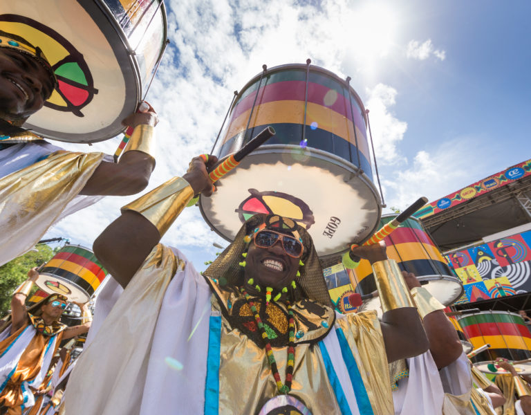 Olodum. Campo Grande. Foto: Arquivo da Prefeitura