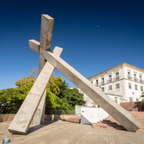 Praça da Cruz Caída. Pelourinho. Salvador, Bahia. Foto: Fábio Marconi.