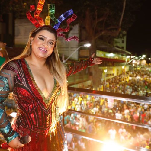 Preta Gil em 2017 em Salvador. Bloco da Preta! Foto: Felipe Panfili / Divulgação