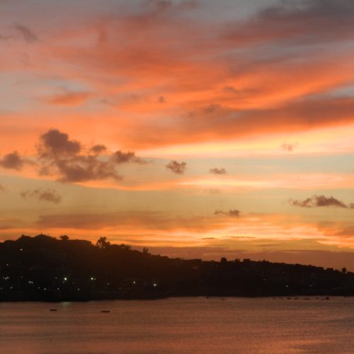 Pôr do sol na Ribeira!