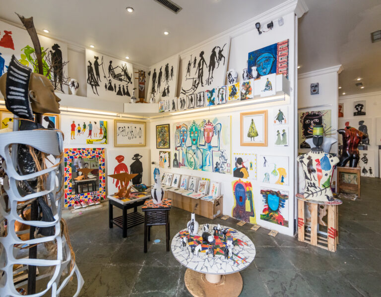 Ateliê do artista Anunciação, Pelourinho. Foto: Fábio Marconi