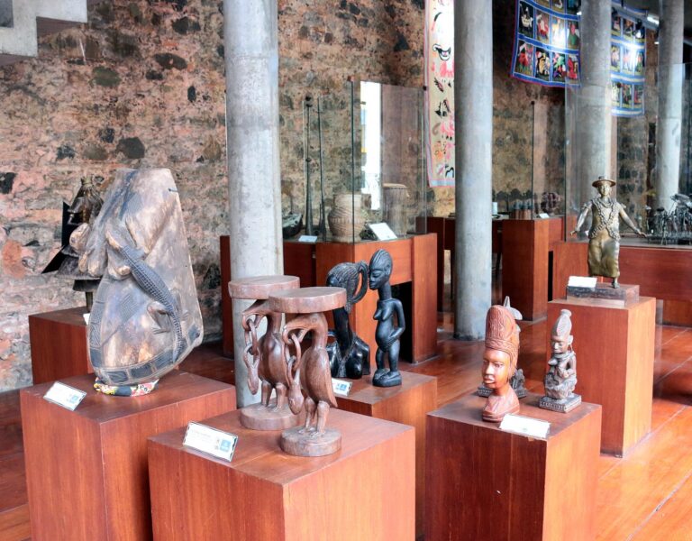 Casa do Benin. Acervo Permanente. Foto: Bruno Concha/ Assessoria.