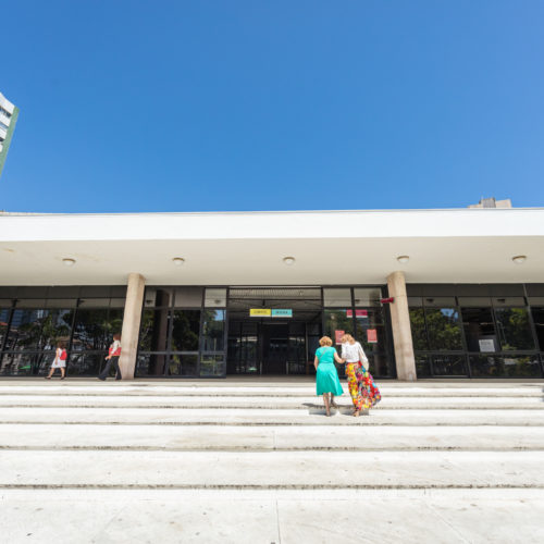Teatro Castro Alves - Àrea externa. Foto: Fábio Marconi