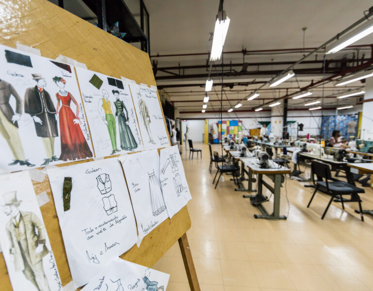 Teatro Castro Alves - Ateliê de Costura, no Centro Técnico