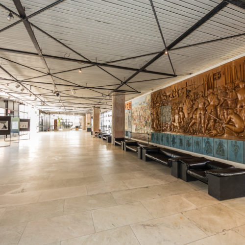 Teatro Castro Alves - Mural de Carybé. Foto: Fábio Marconi