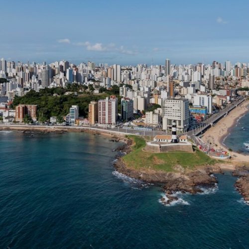 Farol da Barra visto de cima. Foto: Uiler Costa
