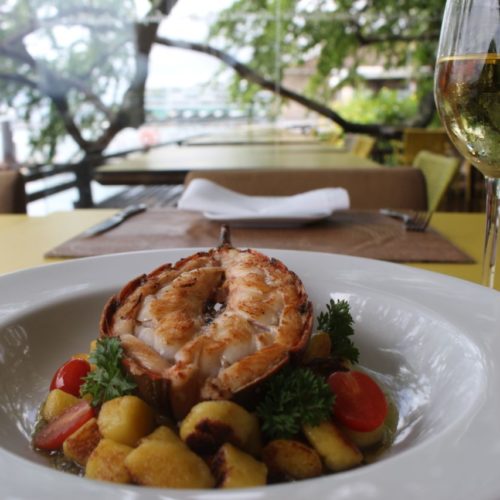 Lafayette. Gnocchi com lagosta. Foto: Mr White.