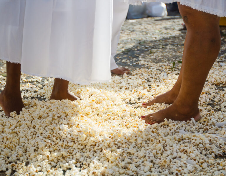 Festa de São Roque e Omolu. Foto: Amanda Oliveira.