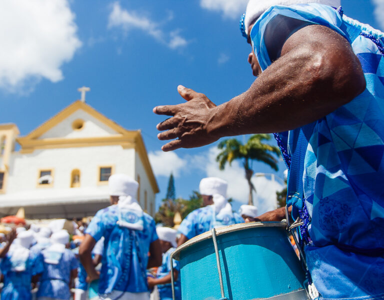 Festa de São Roque e Omolu. Foto: Amanda Oliveira.