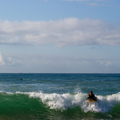 Escola de Bodyboarding Uri Valadão. Stella Maris. Foto: Amanda Oliveira.