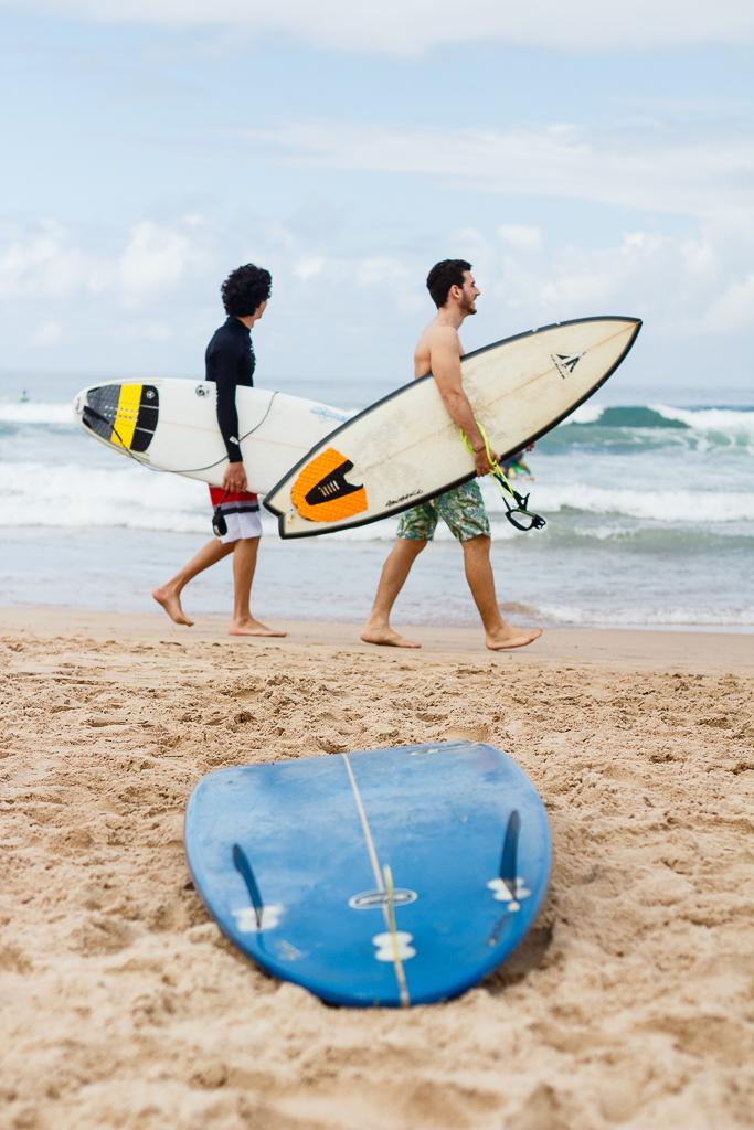 Escola de Surf Armando. Foto: Amanda Oliveira.