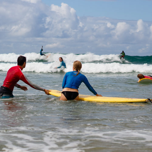 Escola de Surf Armando. Foto: Amanda Oliveira.