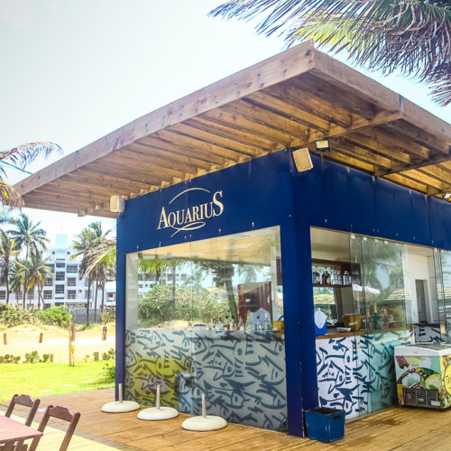 Quiosque Aquarius Stella Maris. Salvador, Bahia. Foto: Amanda Oliveira.