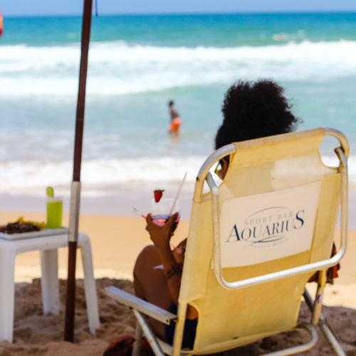 Quiosque Aquarius Stella Maris. Salvador, Bahia. Foto: Amanda Oliveira.