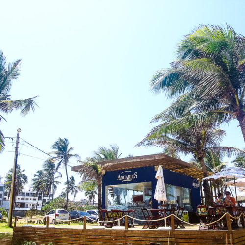 Quiosque Aquarius Stella Maris. Salvador, Bahia. Foto: Amanda Oliveira.