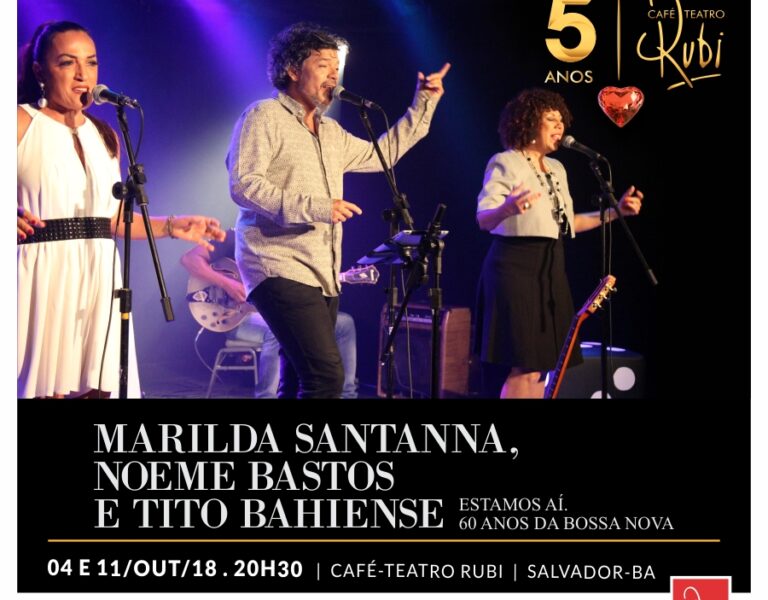 60 anos da Bossa Nova. Foto: divulgação.