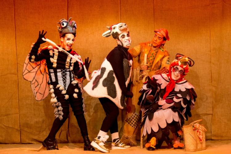 Cia Baiana de Patifaria Teatro. Fotos: Diney Araújo e Mercury / Divulgação.