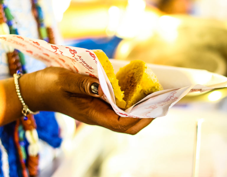 Banner - As delícias gastronômicas da Bahia: abará