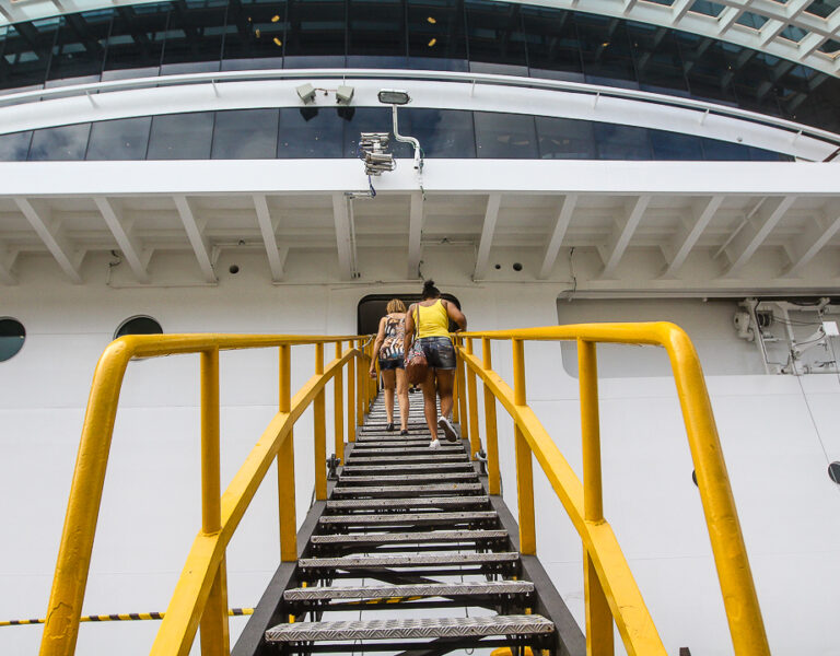 Cruzeiro MSC Seaview. Porto de Salvador, Bahia. Foto: Amanda Oliveira.