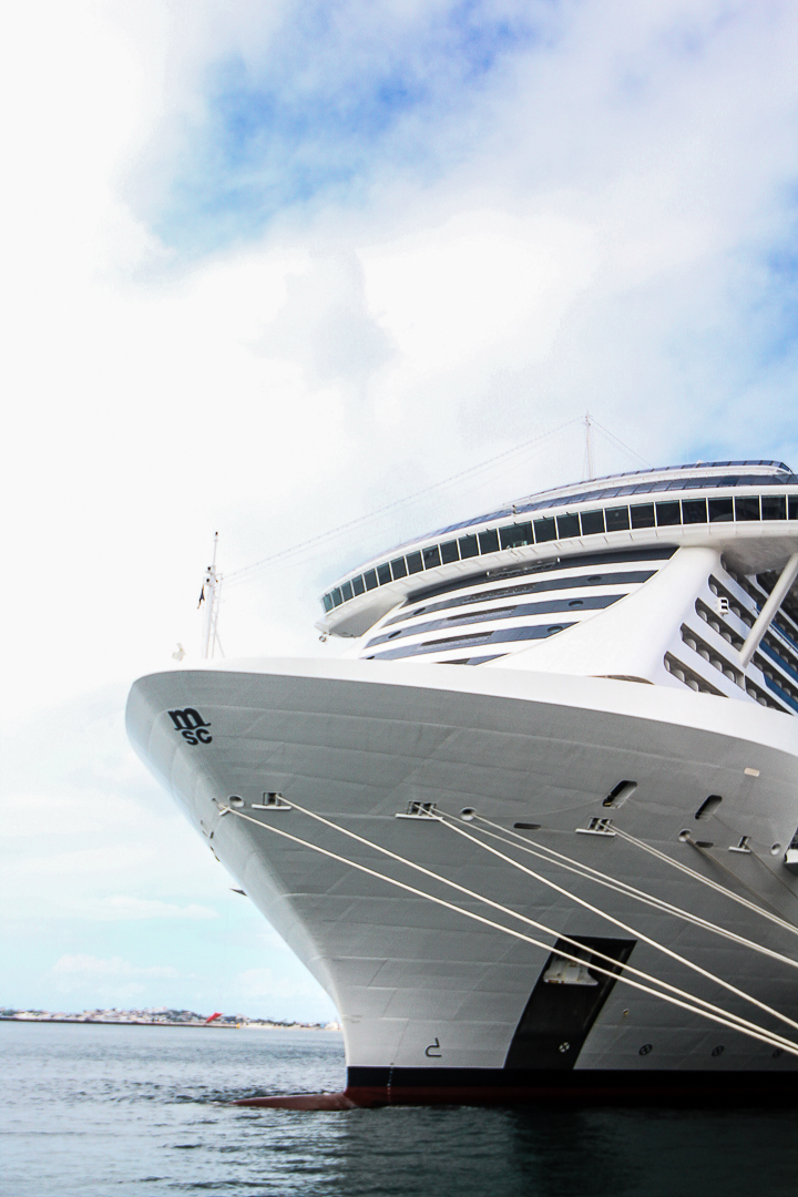Cruzeiro MSC Seaview. Porto de Salvador, Bahia. Foto: Amanda Oliveira.