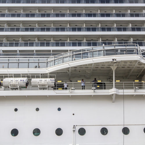 Cruzeiro MSC Seaview. Porto de Salvador, Bahia. Foto: Amanda Oliveira.