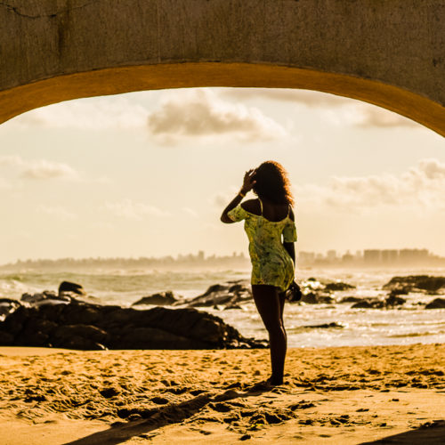 Praia de Itapuã. Salvador, Bahia. Foto: Amanda Oliveira.