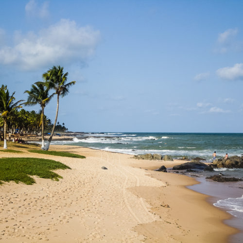 Praia de Itapuã. Salvador, Bahia. Foto: Amanda Oliveira.