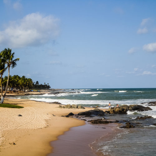 Praia de Itapuã. Salvador, Bahia. Foto: Amanda Oliveira.