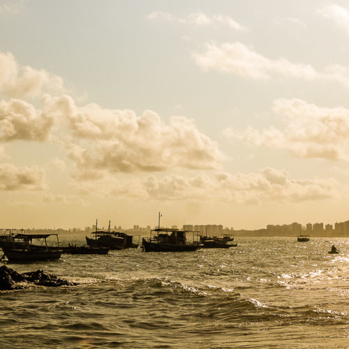 Praia de Itapuã. Salvador, Bahia. Foto: Amanda Oliveira.