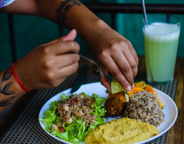 Rango Vegan no Santo Antonio. Foto: Amanda Oliveira.