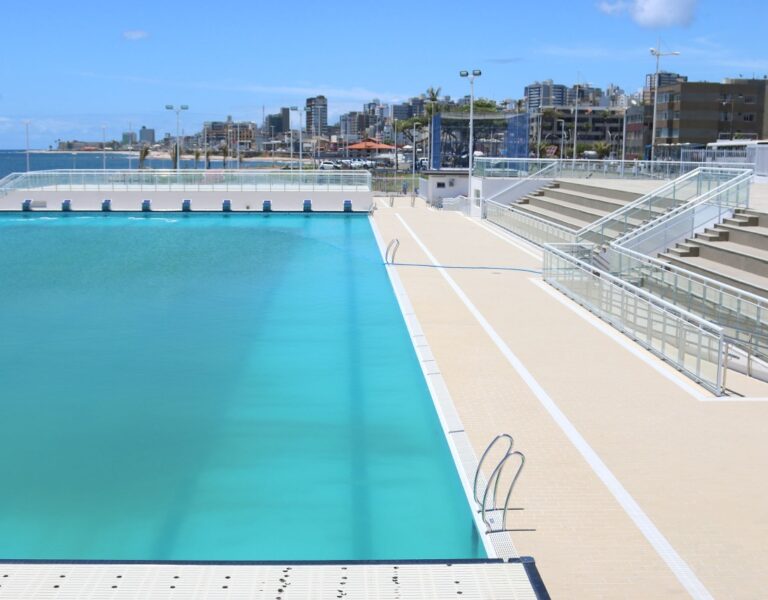 Arena Aquática Salvador, Bahia. Foto: assessoria.