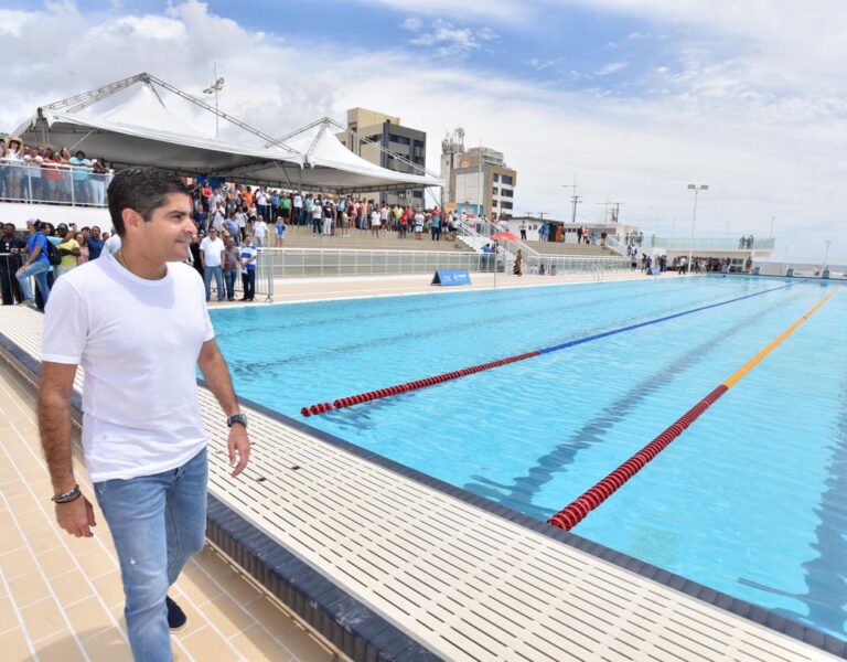 Arena Aquática Salvador, Bahia. Foto: assessoria.