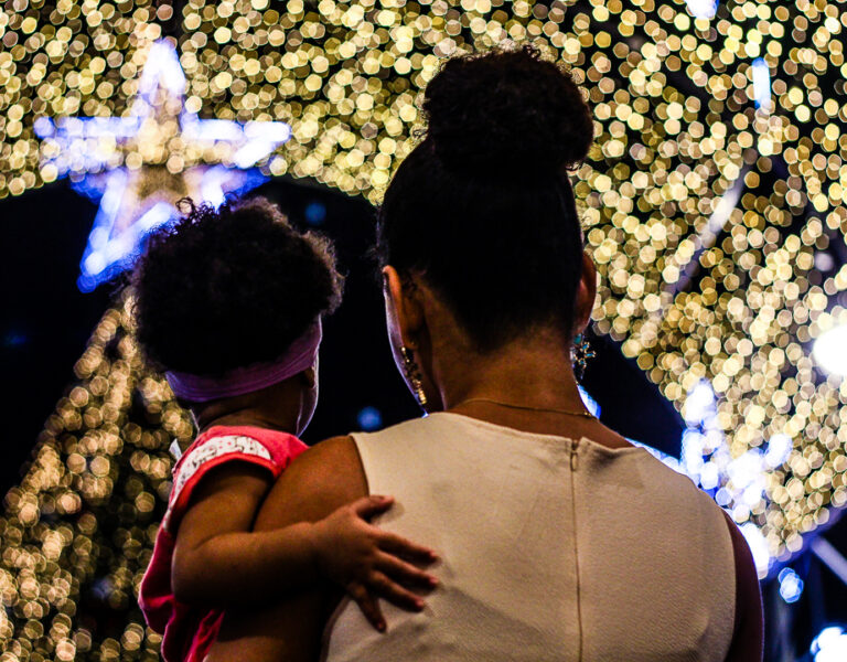 Decoração de Natal no Campo Grande. Foto: Amanda Oliveira.