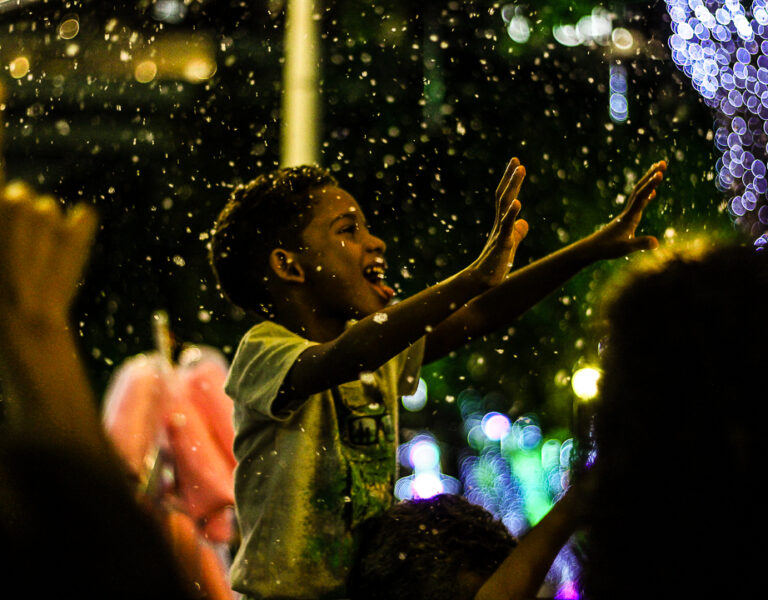 Decoração de Natal no Campo Grande. Foto: Amanda Oliveira.