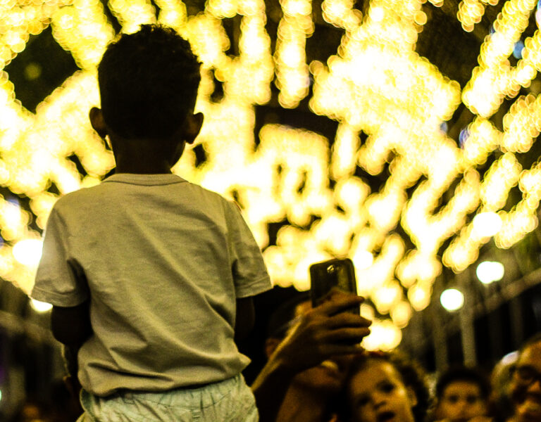 Decoração de Natal no Campo Grande. Foto: Amanda Oliveira.
