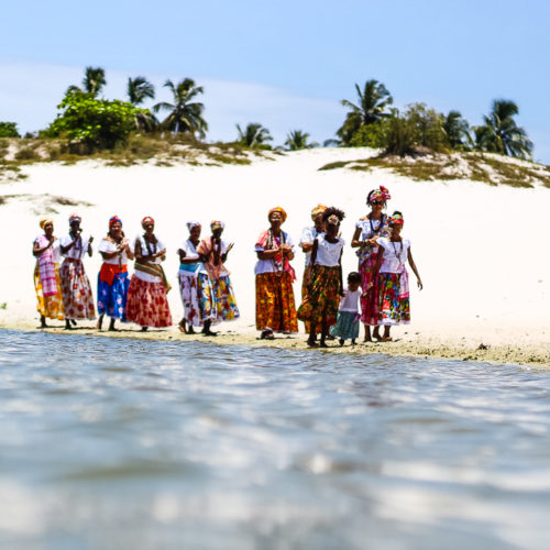Ganhadeiras de Itapuã. Lagoa de Abaeté, Salvador, Bahia. Foto: Amanda Oliveira.