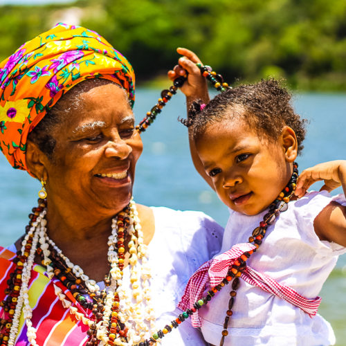 Ganhadeiras de Itapuã. Lagoa de Abaeté, Salvador, Bahia. Foto: Amanda Oliveira.
