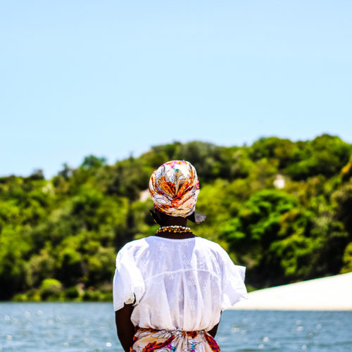 Ganhadeiras de Itapuã. Lagoa de Abaeté, Salvador, Bahia. Foto: Amanda Oliveira.